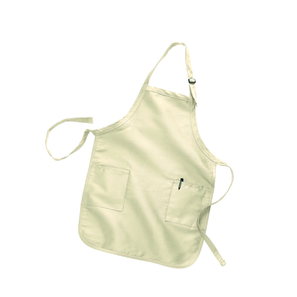 Product Spotlight — Q-Tees Full-Length Apron with 2 Patch Pockets (Q4350) 22 svg%3E