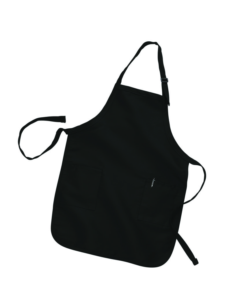 Product Spotlight — Q-Tees Full-Length Apron with 2 Patch Pockets (Q4350) 25 svg%3E