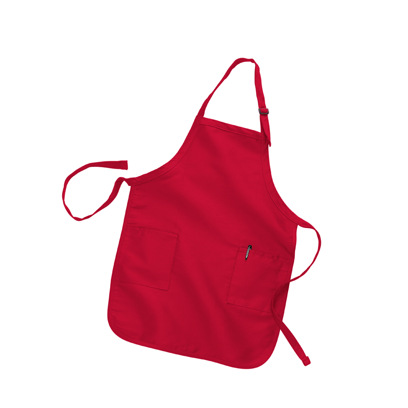 Product Spotlight — Q-Tees Full-Length Apron with 2 Patch Pockets (Q4350) 21 svg%3E