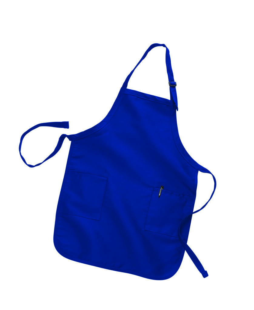 Product Spotlight — Q-Tees Full-Length Apron with 2 Patch Pockets (Q4350) 24 svg%3E