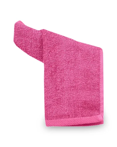 Budget Ralley Fingertip towel hand towel in azalea pink color qtees manufacturers of bags towels usa