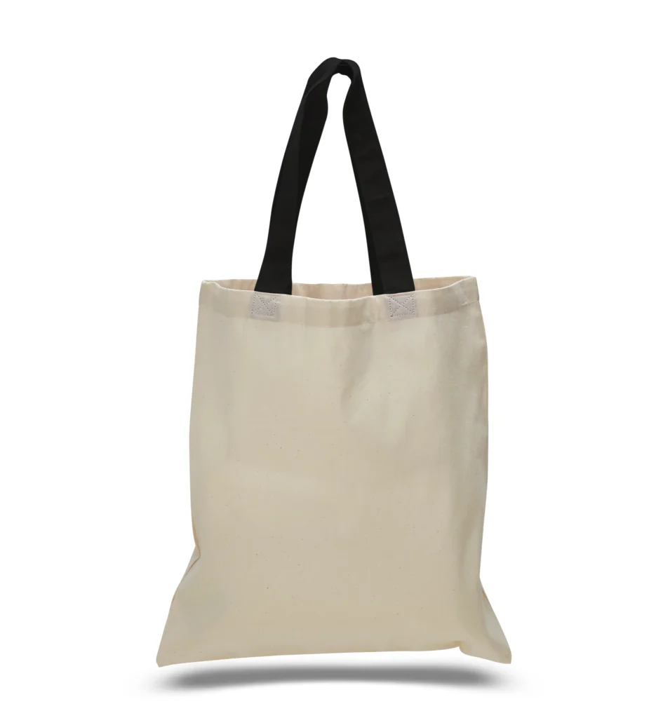 Product of the Month: QTB6000 Economical Tote Bag with Color Handles 35 svg%3E