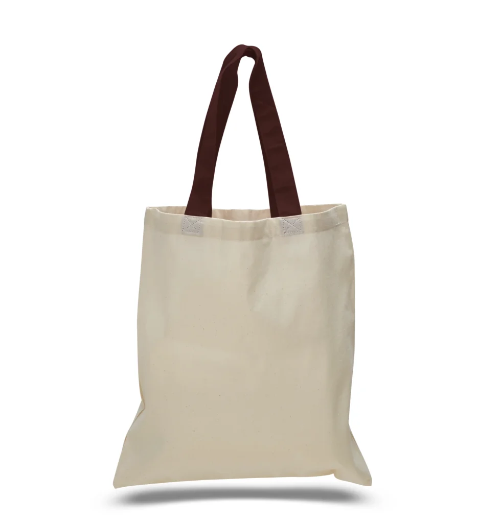 Product of the Month: QTB6000 Economical Tote Bag with Color Handles 33 svg%3E