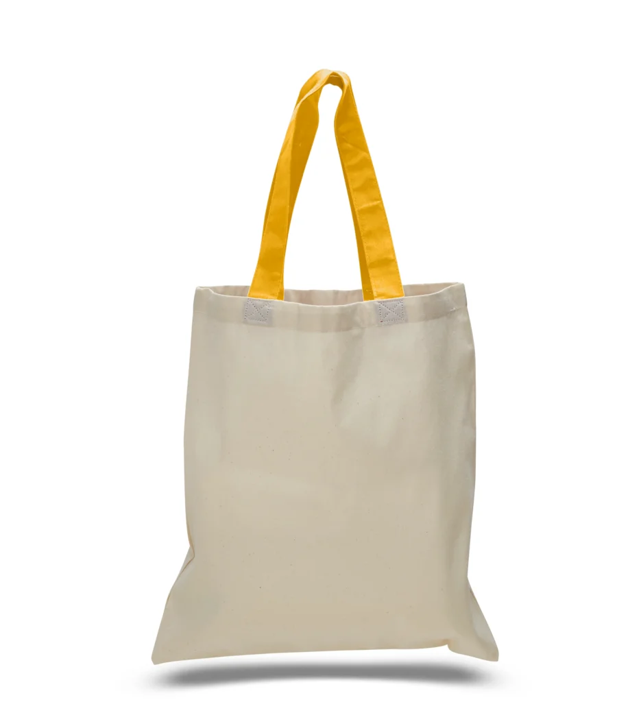 Product of the Month: QTB6000 Economical Tote Bag with Color Handles 31 svg%3E