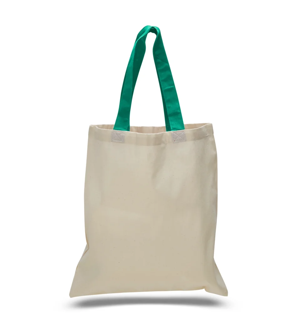 Product of the Month: QTB6000 Economical Tote Bag with Color Handles 29 svg%3E