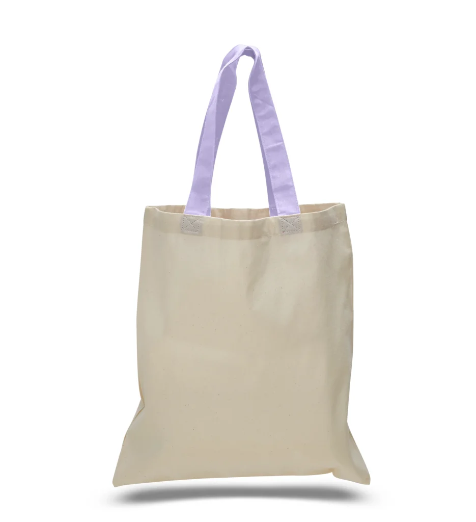 Product of the Month: QTB6000 Economical Tote Bag with Color Handles 28 svg%3E