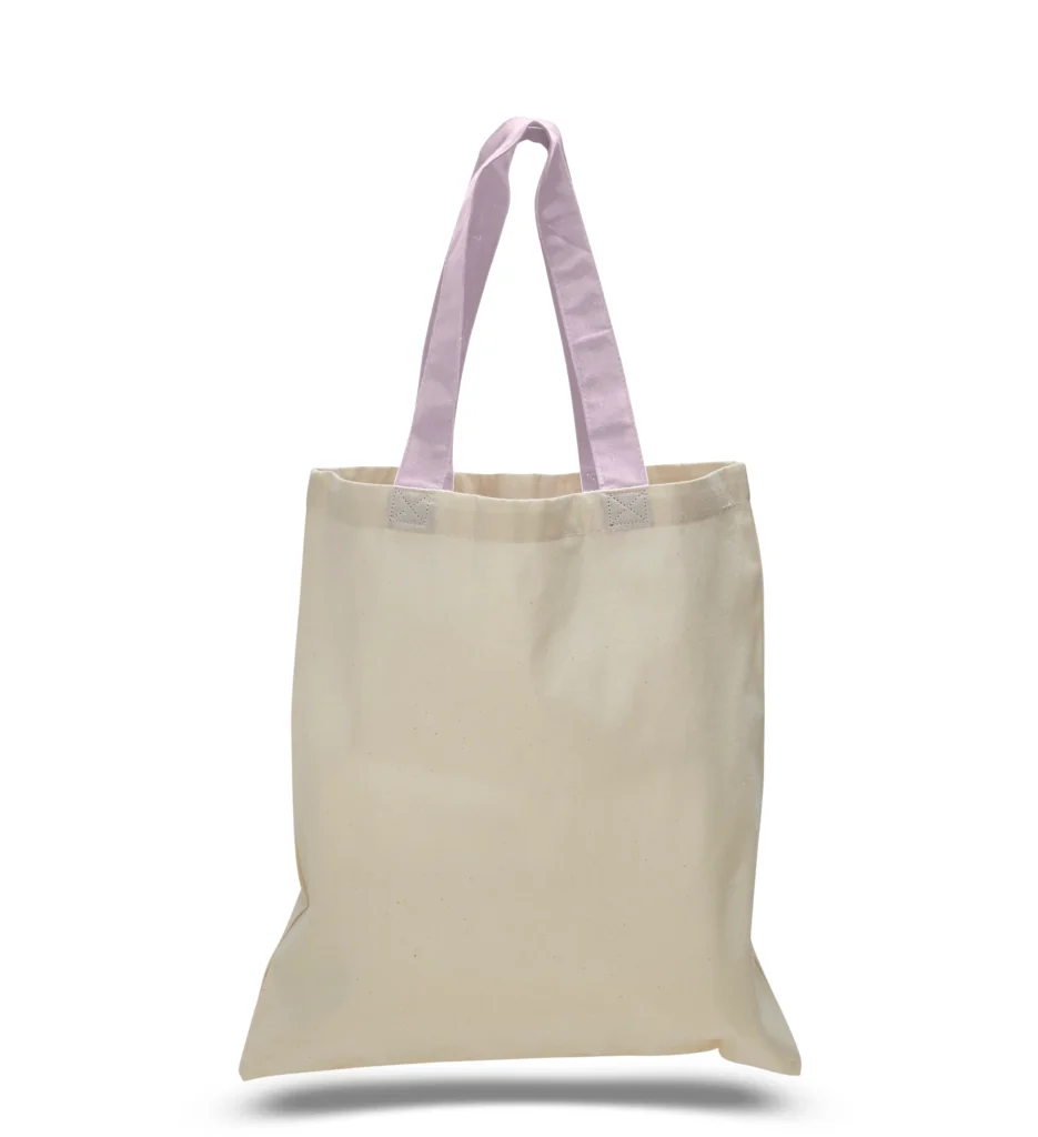 Product of the Month: QTB6000 Economical Tote Bag with Color Handles 27 svg%3E