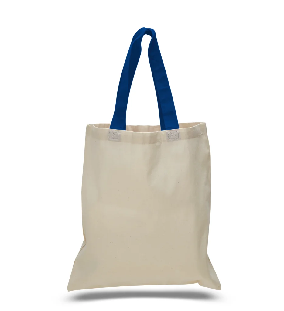 Product of the Month: QTB6000 Economical Tote Bag with Color Handles 20 svg%3E