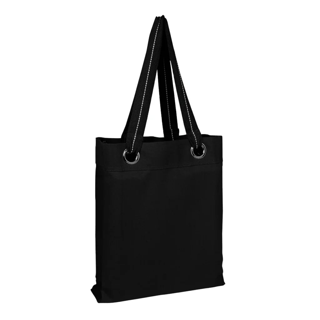 Product Spotlight of the Month: Q1630 “The Style Icon” Heavy Canvas Tote Bag 11 Q1630 Black 1200 x 1200
