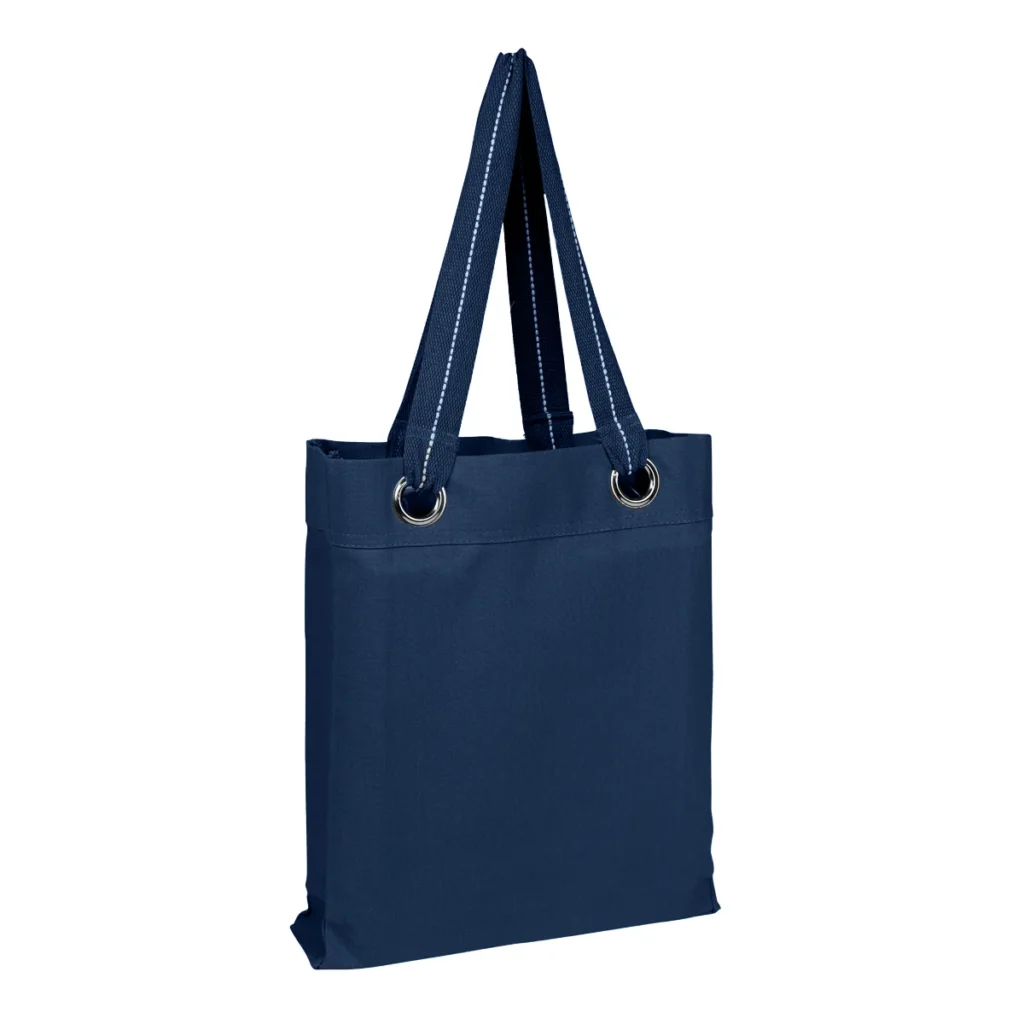 Product Spotlight of the Month: Q1630 “The Style Icon” Heavy Canvas Tote Bag 9 Q1630 Navy 1200 x 1200