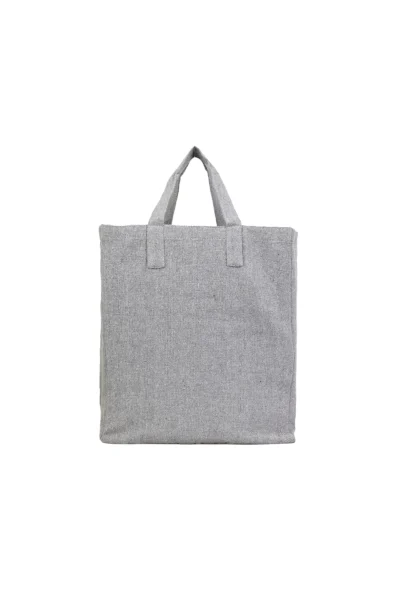 Sustainable Recycled Grocery bag with gusset made from 100% Recycled Cotton tote bag