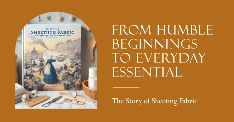 Sheeting Fabric: From Humble Beginnings to Everyday Essential