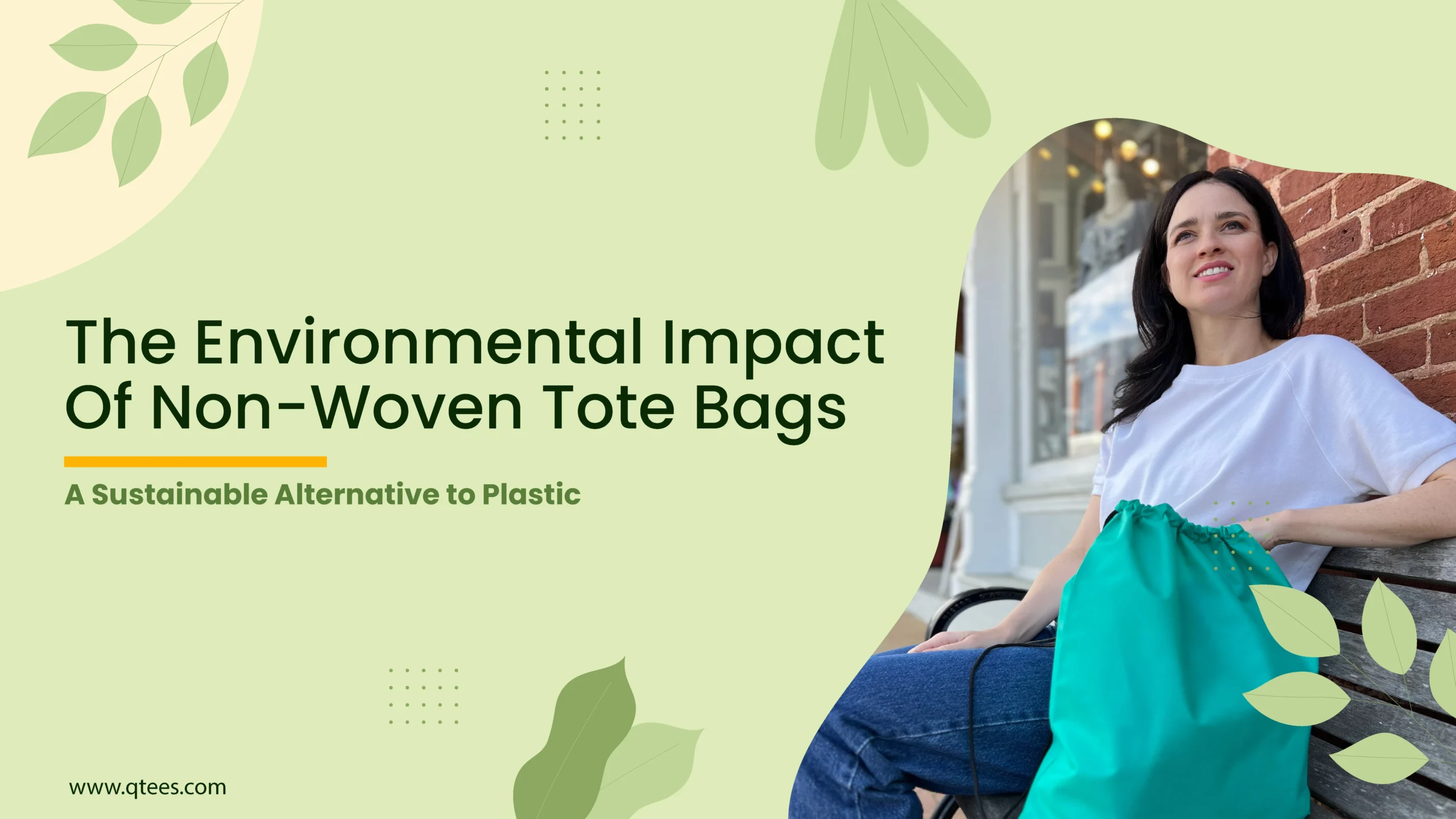 The Environmental Impact of Non Woven Tote Bags A Sustainable Alternative to Plastic 1 scaled