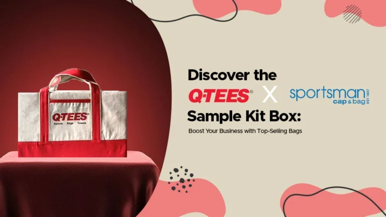 Discover the Q-Tees X Sportsman Cap & Bag Sample Kit Box: Boost Your Business with Top-Selling Bags