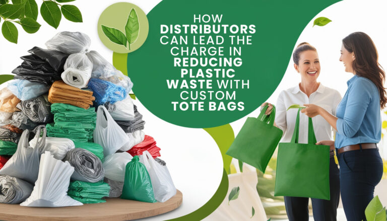 5 Ideas on How Distributors Can Lead the Charge in Reducing Plastic Waste with Custom Tote Bags