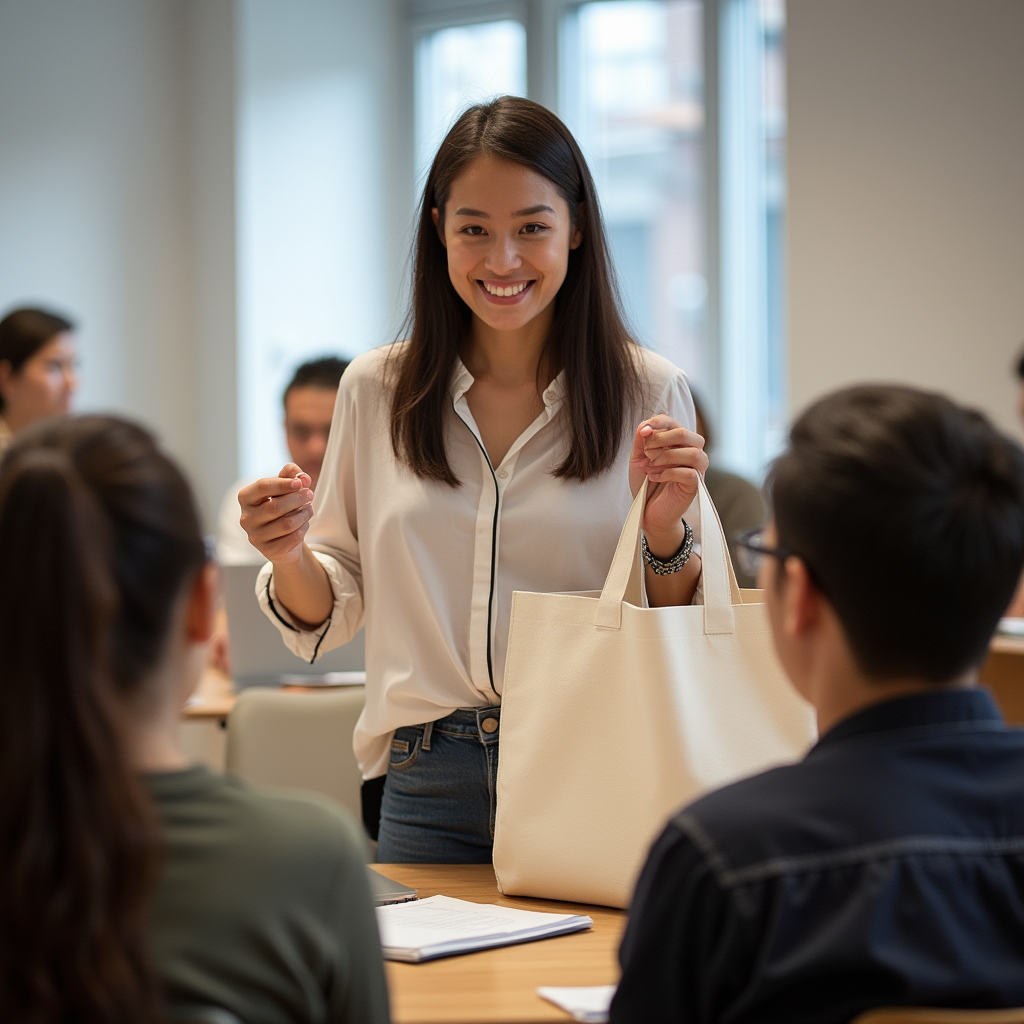 Educating Clients and Consumers about tote bag vas plastic bag