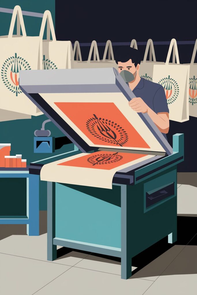 a digital illustration of a screen print ootJdseSRrmWJb RXwNJUA EL5OmmEhRbO6l0ctmAgMDg