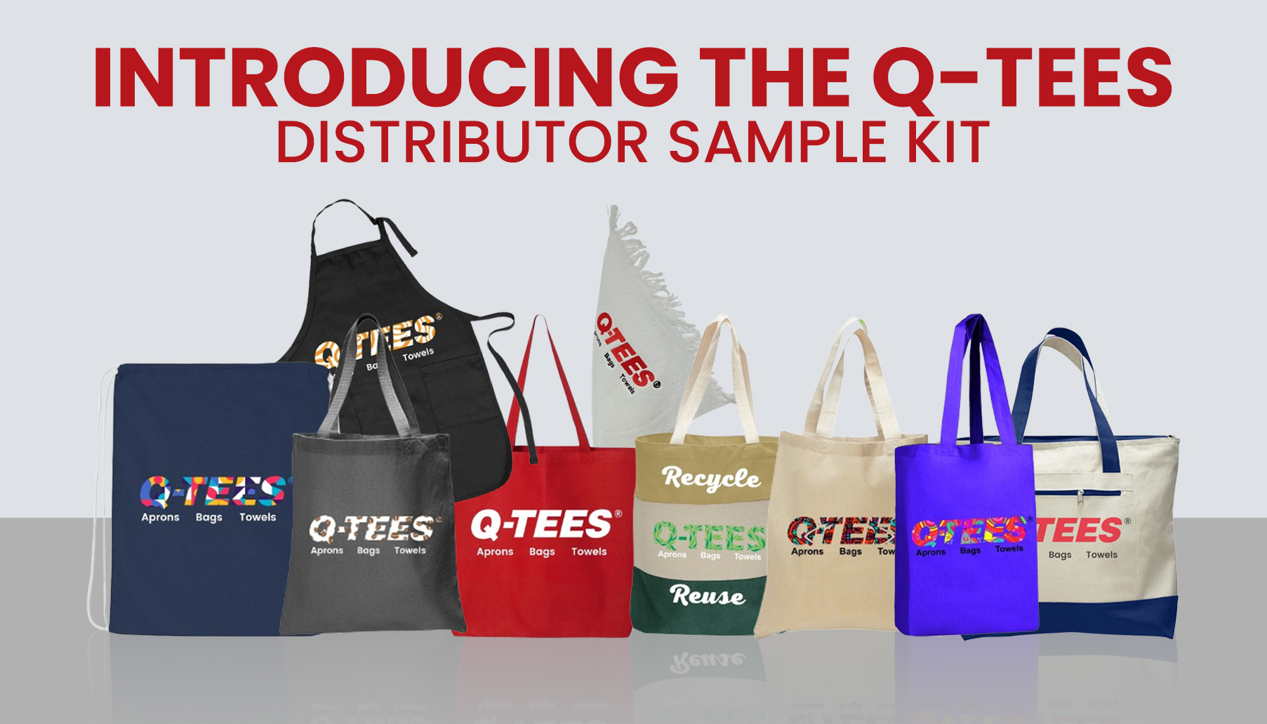 Introducing the Q-Tees Distributor Sample Kit