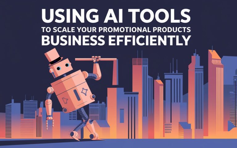 Using AI Tools to Scale Your Promotional Products Business Efficiently