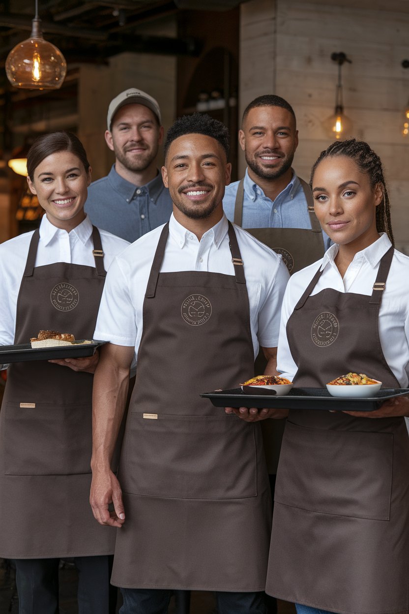 Case Study: How a Catering Brand Increased Event Bookings with Custom Aprons 3 the Solution