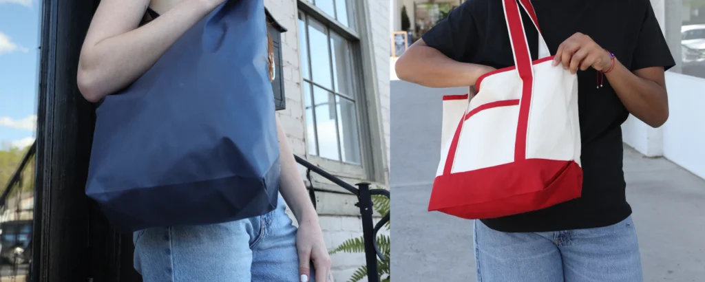 Reusable Grocery Tote Bags: Why Gusseted Bags Perform Better 2 Gusset Tote Bags